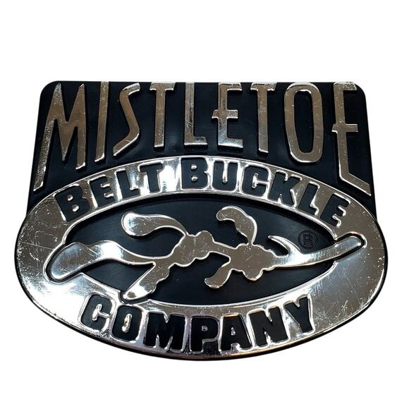 Mistletoe Belt Buckle Company Hard Plastic Cover Clip On Gag Gift - Picture 1 of 4